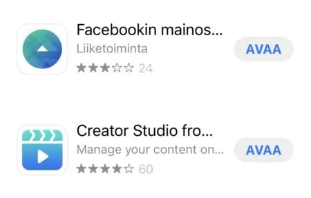 Facebook Creator studio