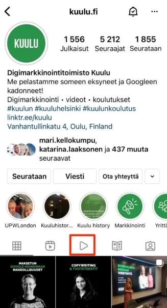 Instagram video on Instagramin uusi videoformaatti