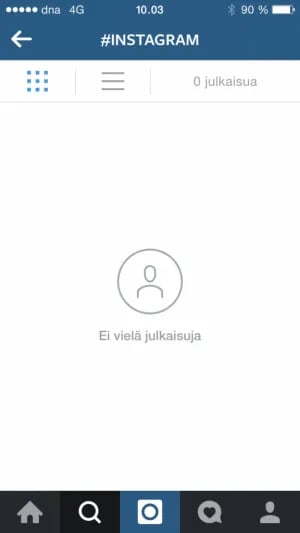 #instagram ei ole sallittu hashtag.