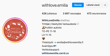 WithLoveEmilia Instagram