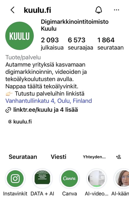 Yritysprofiili