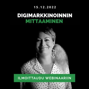 Digimarkkinoinnin mittaaminen webinaari