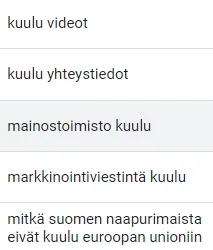 5 vinkkiä Google Ads -hakusanamainonnan kehittämiseksi - Kuulu