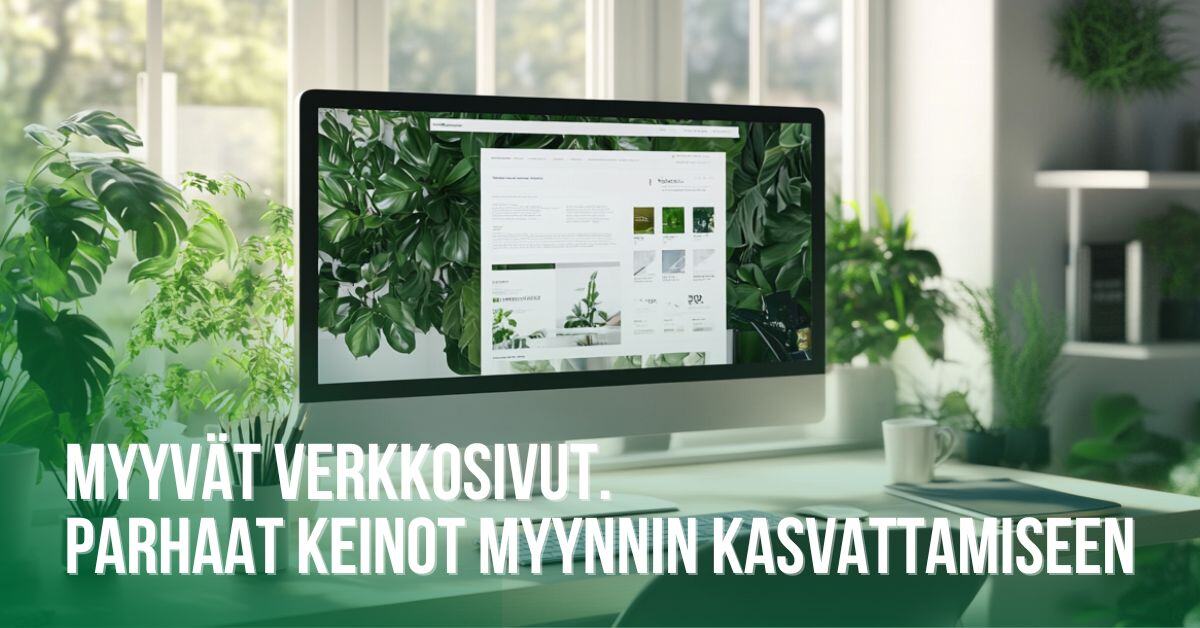 Myyvät verkkosivut. Parhaat keinot myynnin kasvattamiseen.